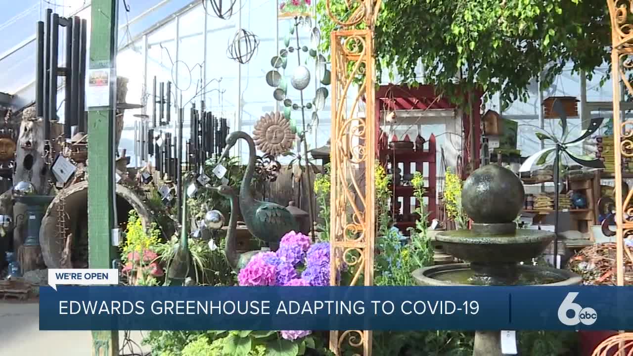 Edwards Greenhouse adapting to COVID-19