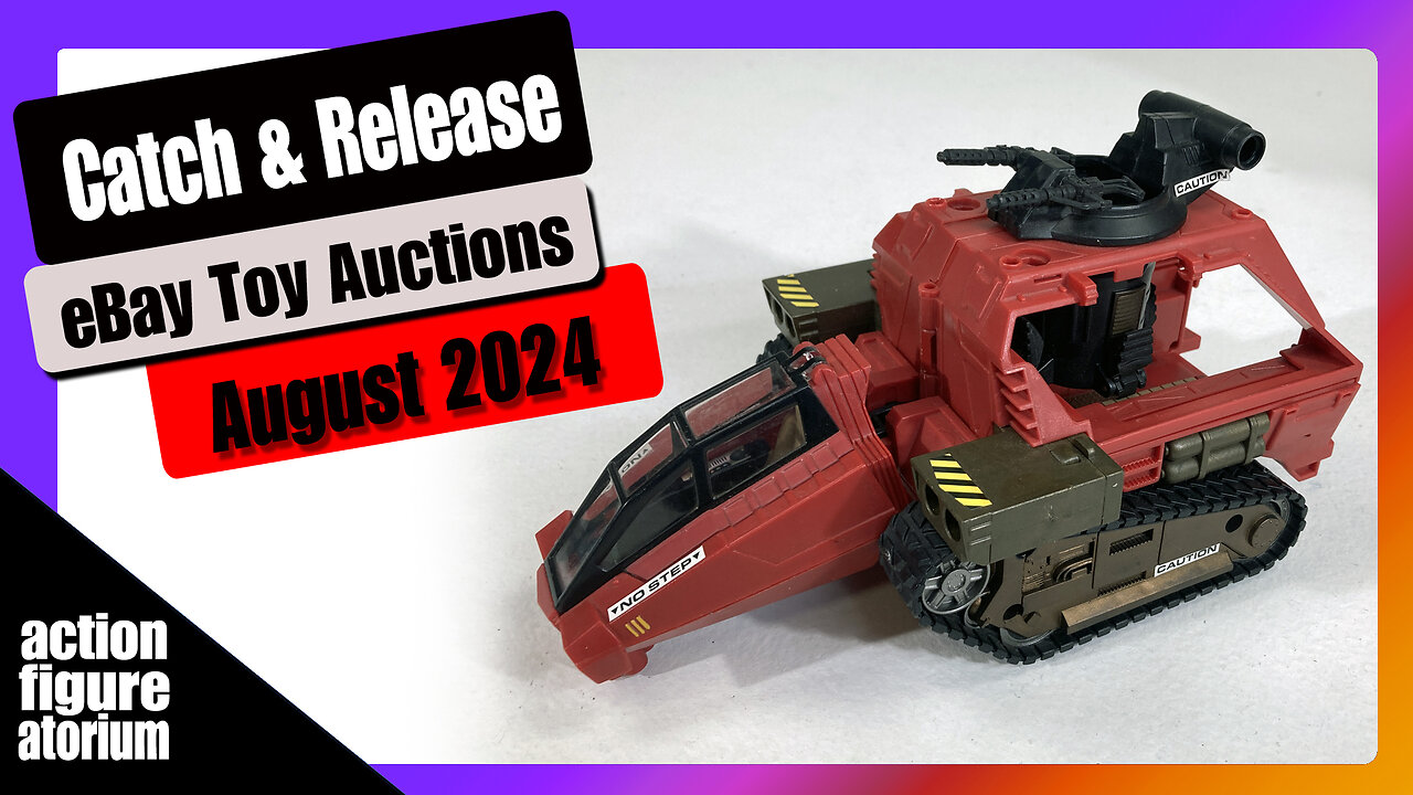 Catch & Release | eBay Toy auctions | 10 items I'm selling off for Aug 24