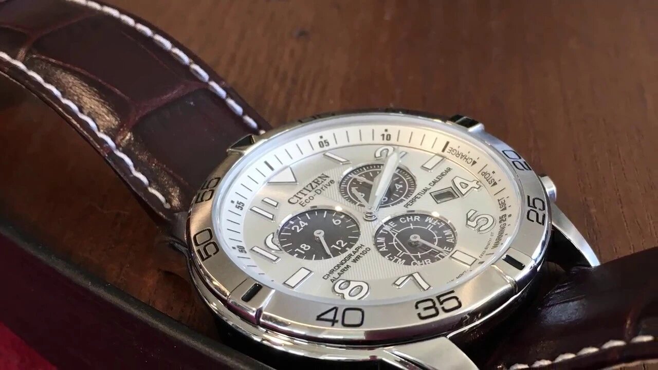 Citizen: Silver Eco Drive Perpetual Calendar BL5470-06A Review