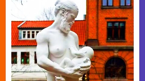 Statue of A Dude Nursing 🟠⚪🟣 NPC Global