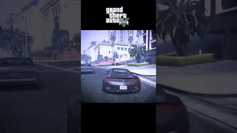black car driving in gta 5 | GTA V short | gta5 video #shorts #gta5 #lazoogames