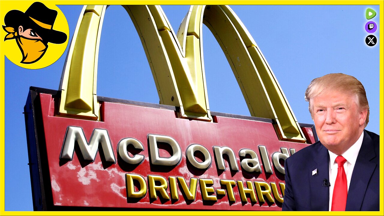 🔴 LIVE | TRUMP x McDONALDS | Working the Drive-Thru in PA