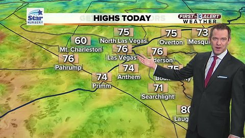13 First Alert Las Vegas weather updated November 6 morning