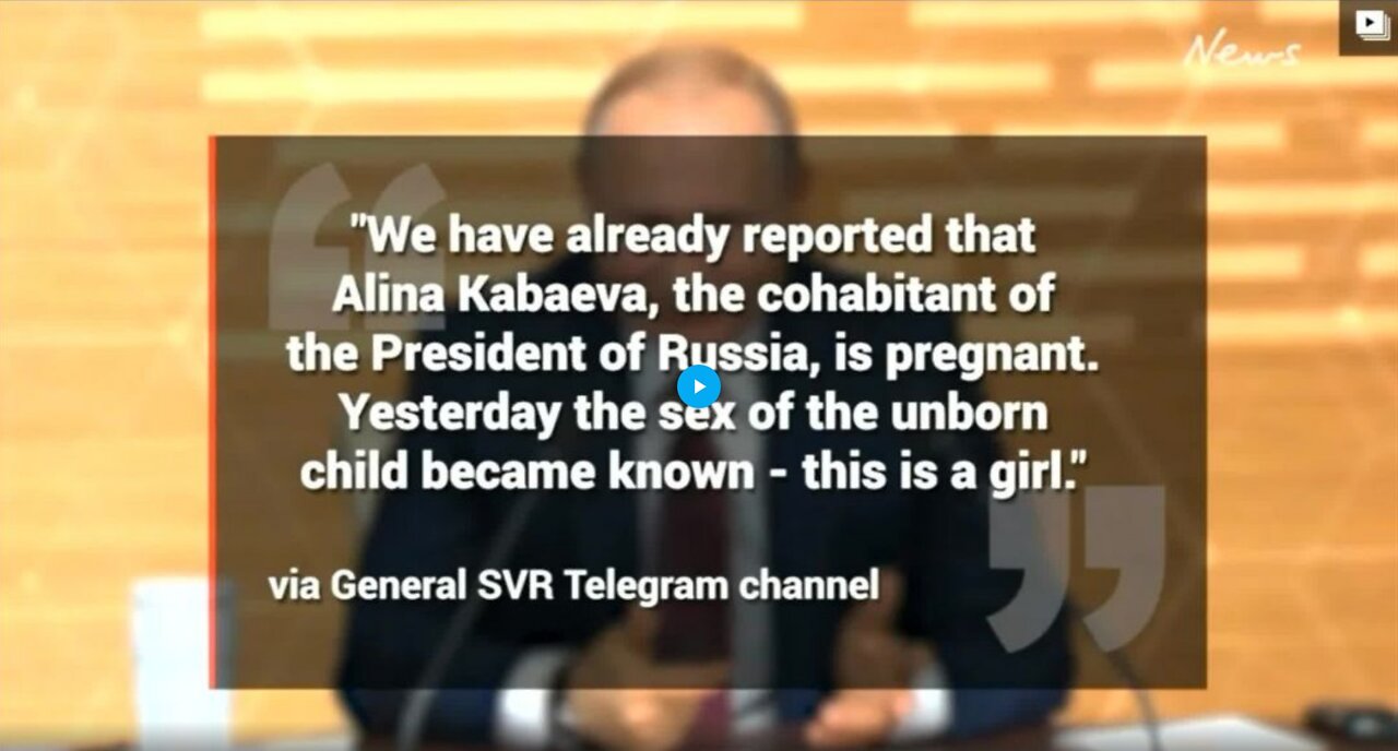 BREAKING!! PUTIN TO BECOME A DAD AGAIN AGE 69