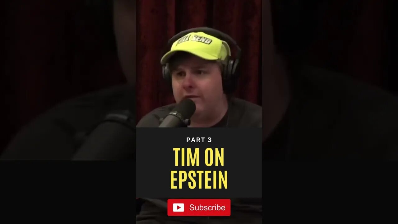 Joe Rogan and Tim Dillion talk EPSTEIN Part 3