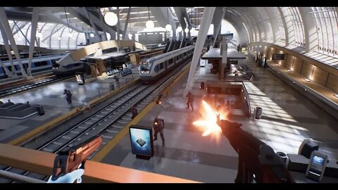 Bullet Train VR Full 5 min Gameplay