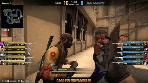 CSGO POV Case honda (30/16) vs W7M AC (Mirage) @ Liga GG.BET Dust2BR