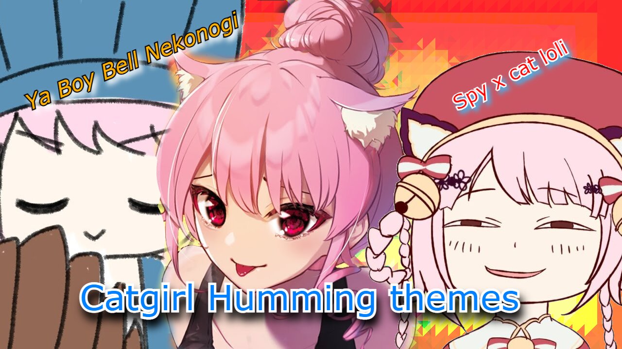 Vtuber Bell Nekonogi Humming themes like Spy x family & Paripi Koumei