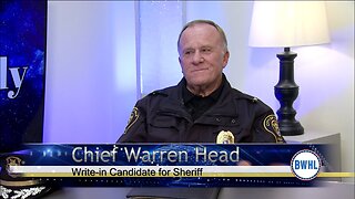 Write-in Candidate for Sheriff - Chief Warren Head