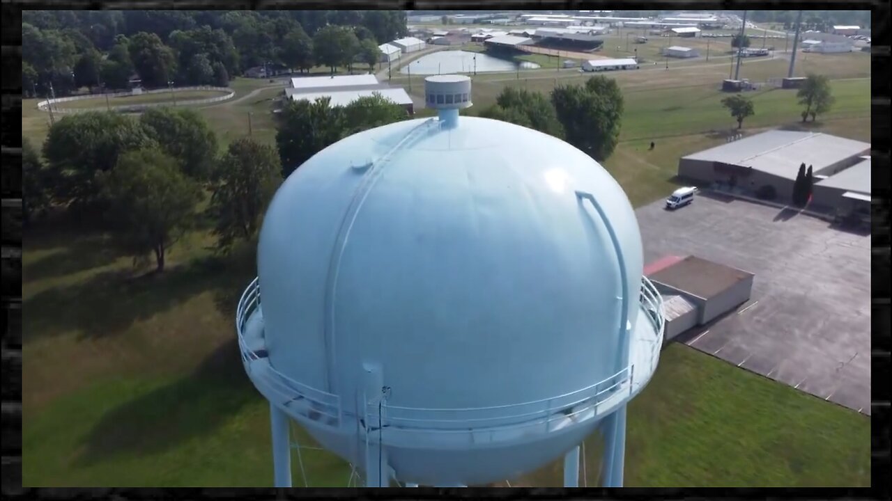 ⬛️🇺🇸 Trump Assassination: HD Water Tower Drone Footage 👀