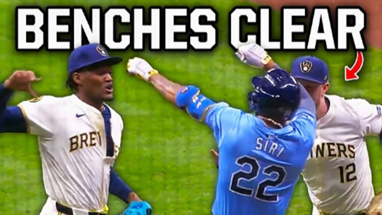 Benches clear in Brewers-Rays game after manager loses his mind, a breakdown