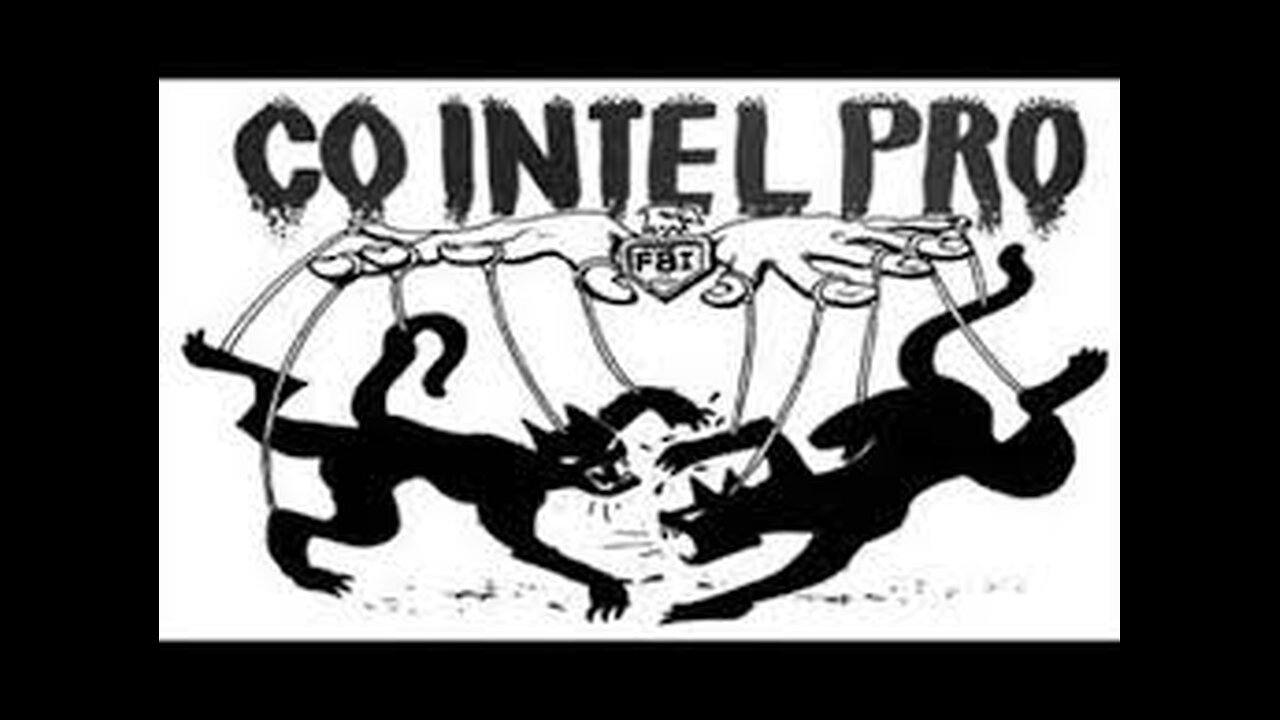 COINTELPRO: The shameless, cowardly & reprehensible