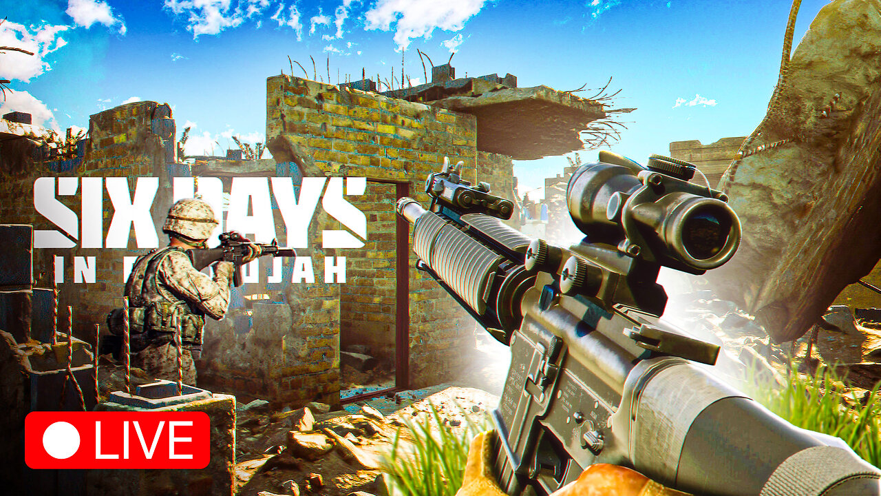 🔴 LIVE - THIS GAME IS BRUTAL - SIX DAYS IN FALLUJAH NEW UPDATE