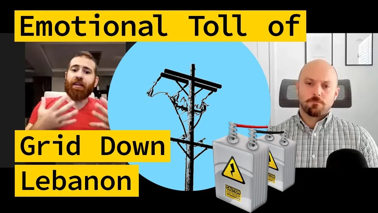 Emotional Toll of Grid Down Hyperinflation Lebanon - blackouts, currency collapse, civil unrest