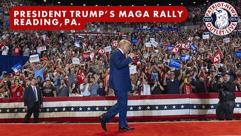 LIVE REPLAY: President Trump's MAGA Rally, Reading, PA. | 10-09-2024