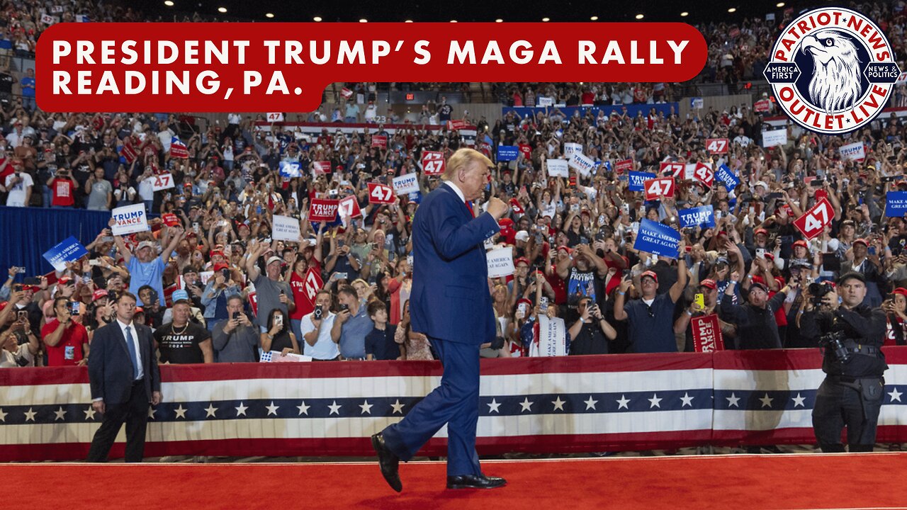 LIVE REPLAY: President Trump's MAGA Rally, Reading, PA. | 10-09-2024