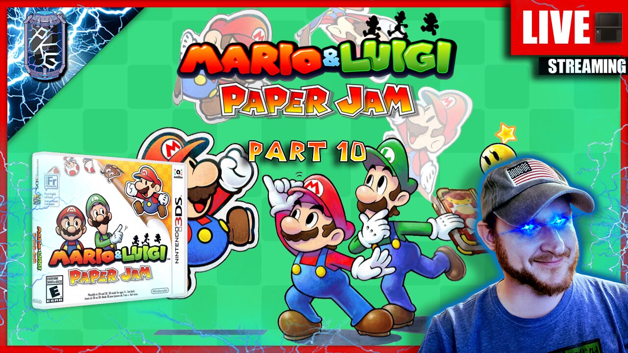 Part 10 Pups! | FIRST TIME! | Mario & Luigi: Paper Jam | 3DS | !Subscribe & Follow!