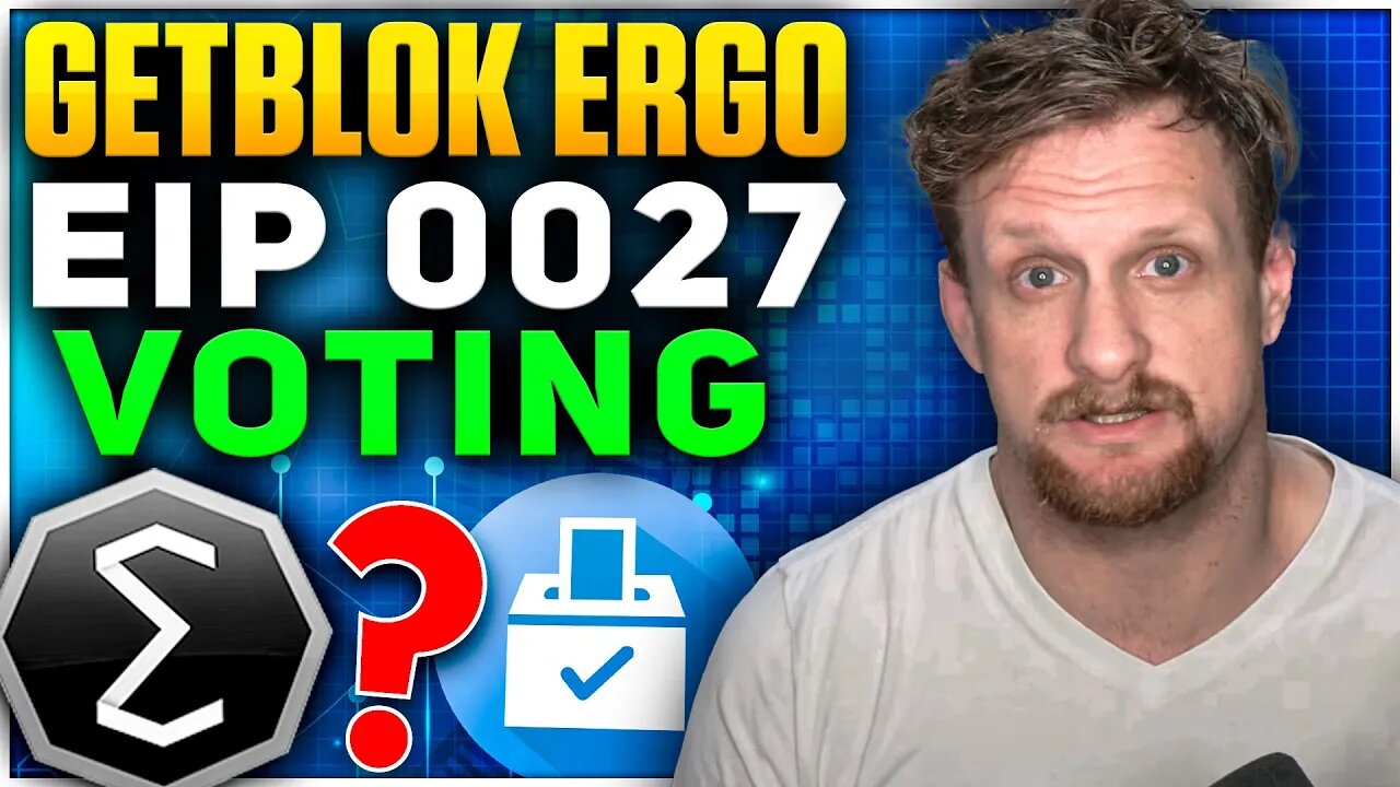 GetBlok ERGO EIP 0027 Voting