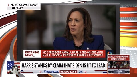 Harris under fire for claiming Biden is fit to lead (10/23/24)