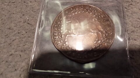 1663 Old German States Silver Thaler