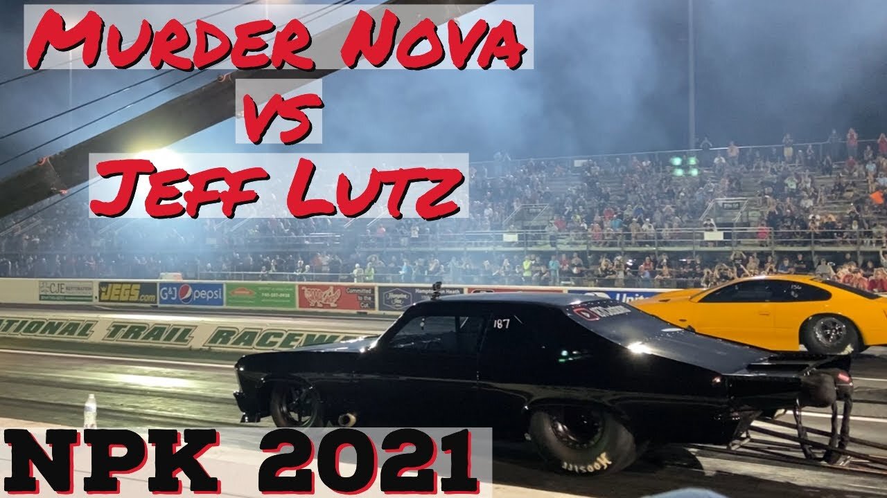 Street Outlaws No Prep Kings - Hebron, OH: Murder Nova vs Jeff Lutz