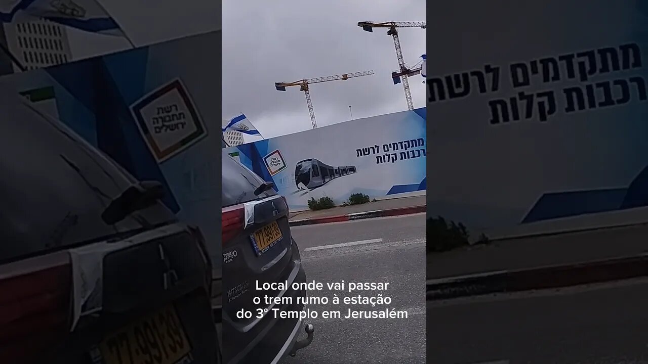 Trem para o 3° templo?