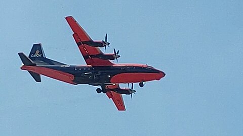 Antonov An-12 UR-CEZ coming from Campinas to Fortaleza