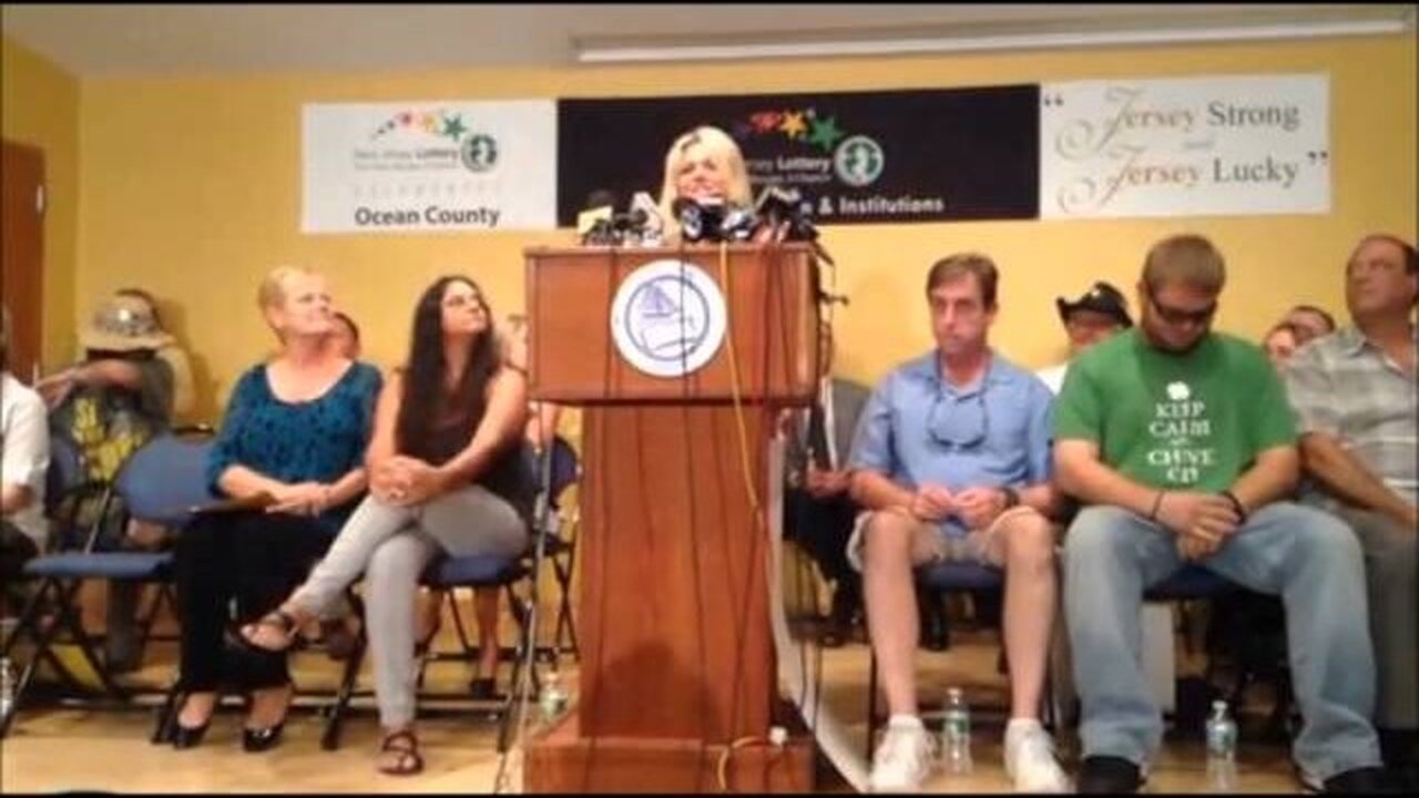 Press Conference: Meet the "Ocean's 16" N.J. Powerball Winners