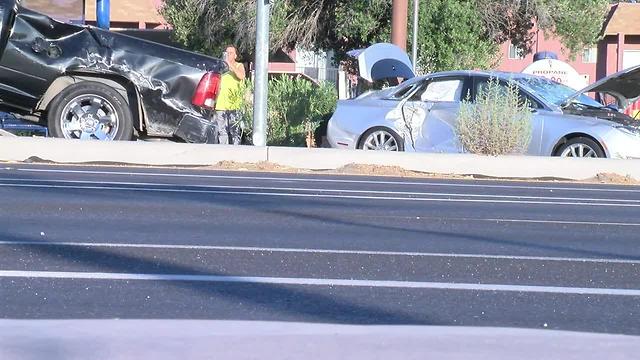 Woman injured in Grant/Craycroft rollover