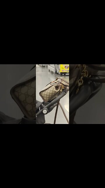 SHE LEFT THE BABY AND PURSE #shorts