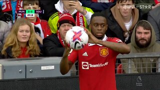 Bissaka salva na linha - Bissaka salva