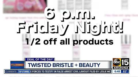 Deal of the Day: Twisted Bristle + Beauty