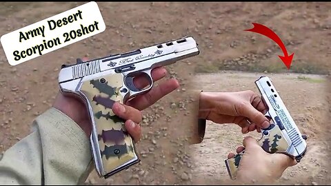 Army Desert Scorpion 🦂 pistol