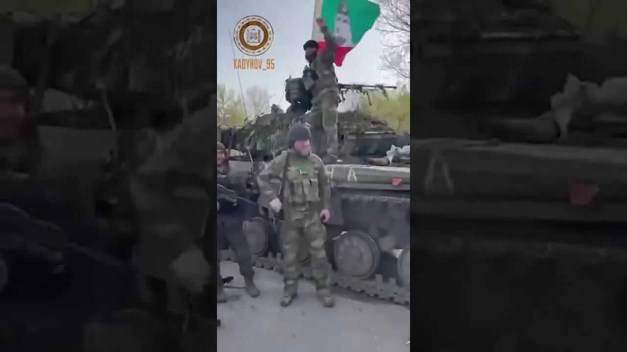Just another abandoned Ukrainian T-64 tank captured by the Chechens