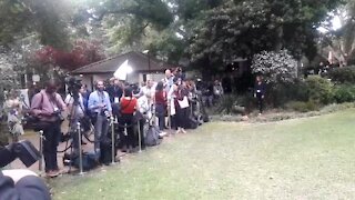 SOUTH AFRICA - Johannesburg - Royal visit of Sussex (Videos) (YT9)