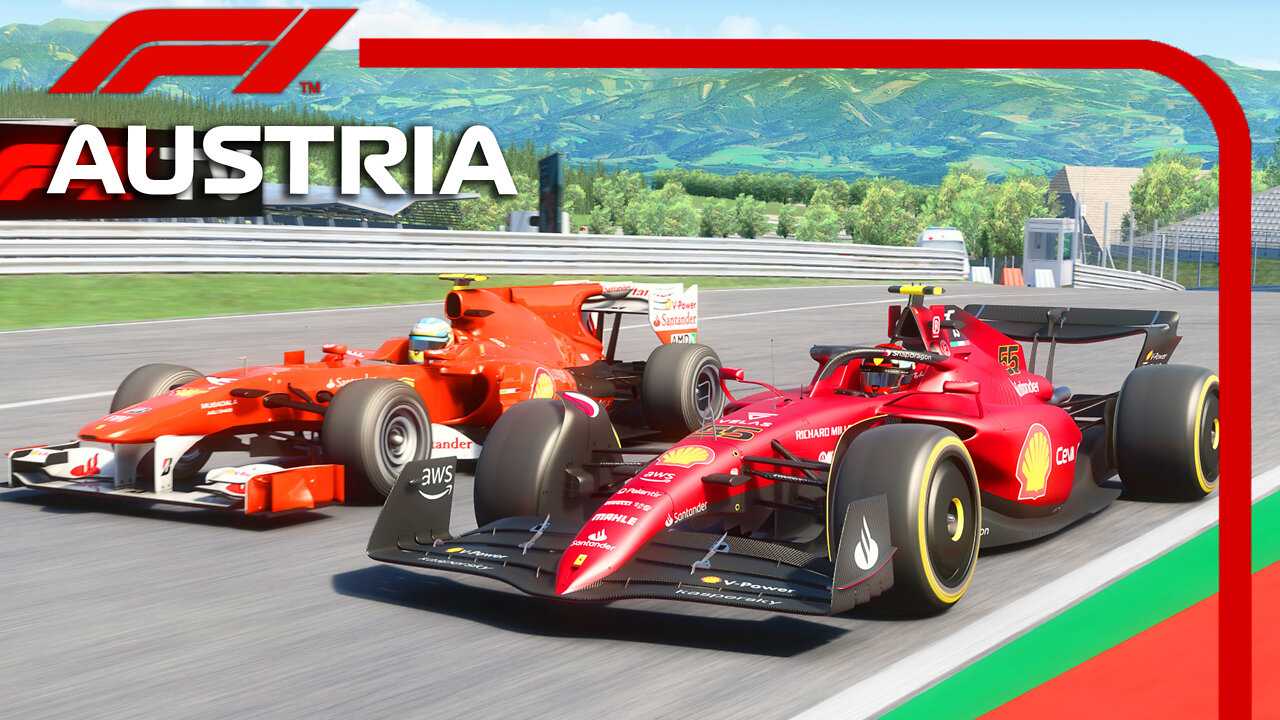 F1 2022 (F1-75) vs F1 2010 (F10) | Austria GP | Assetto Corsa