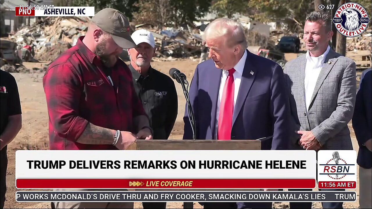 LIVE REPLAY: President Trump Delivers Remarks in Asheville NC. | 10-21-2024