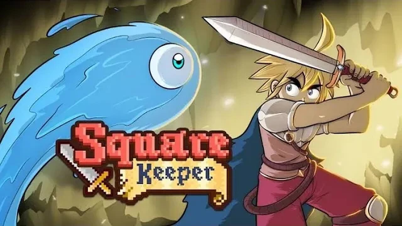 Jogando Square Keeper no Xbox Series S