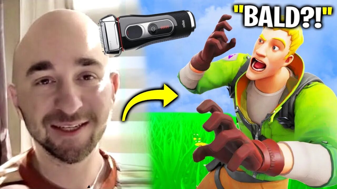 I Pretended I'm BALD..