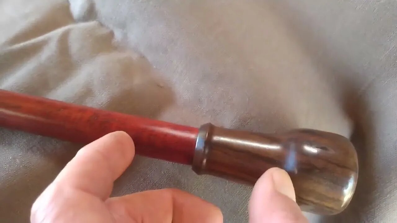 Custom , hand rubbed cane for a friend.