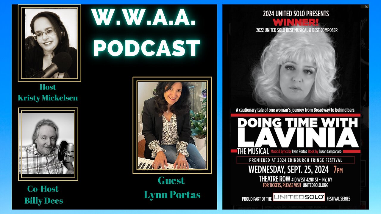 Critically Acclaimed Composer, Pianist, Vocalist, and Musical Director - Lynn Portas