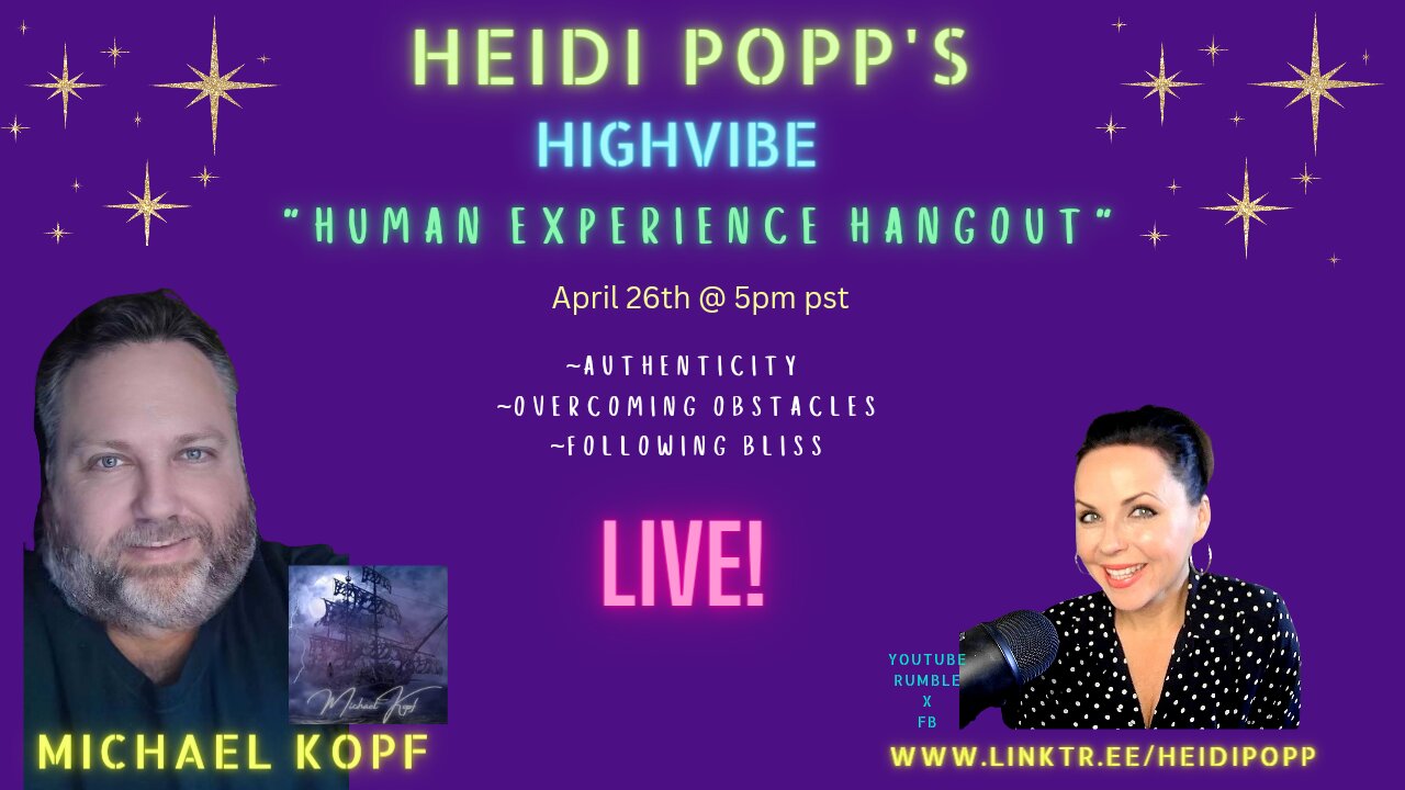 ...*LIVE* hangout, with Michael Kopf!!