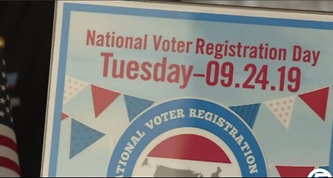 Effort to get more people registered to vote