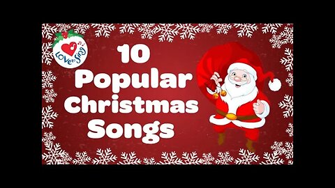 Top 10 Popular Christmas Songs and Carols Playlist 🎅