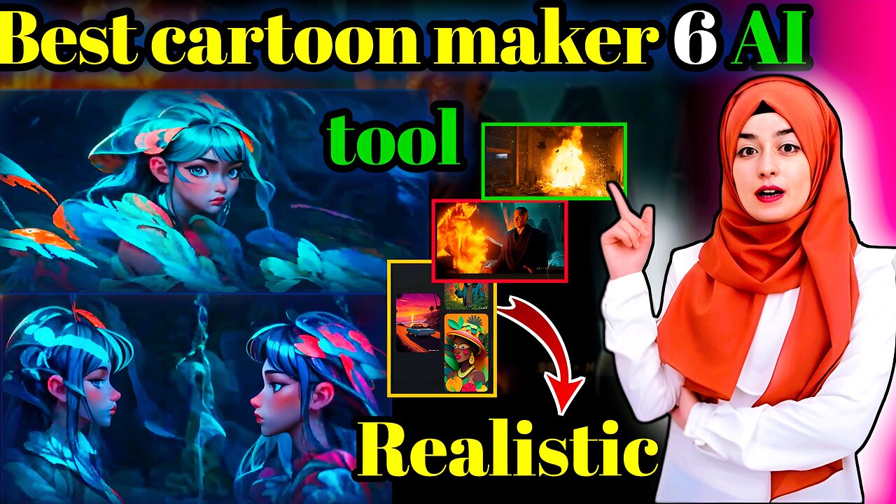 how to make cartoon || best cartoon maker AI tools || cartoon banane ka tarika || ai tools ||