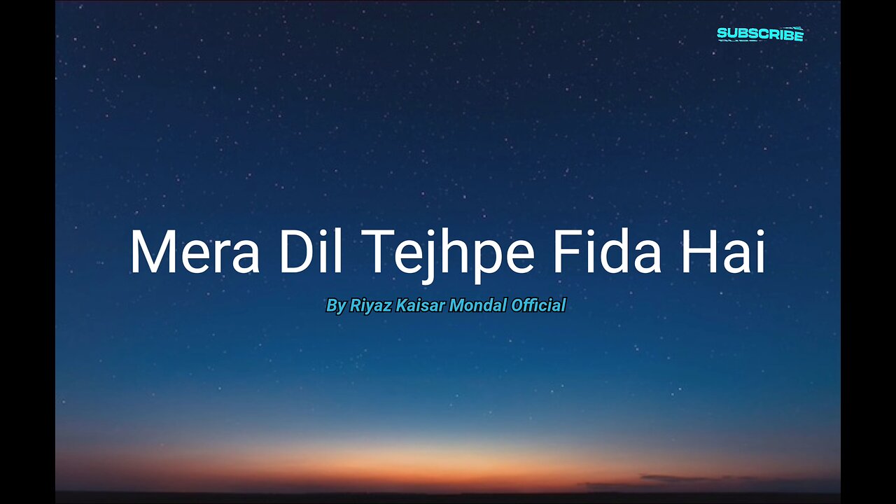 MERA DIL TEJHPE FIDA HAI