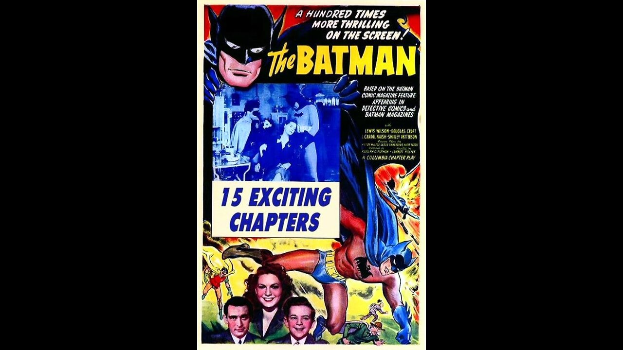 Batman - 1943 Serial Ep.08 Lured By Radium