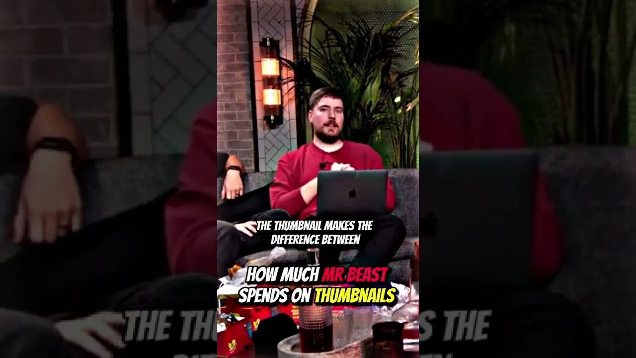 How much mr beast spends on thumbnails