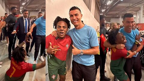 First Time Metting With Ronaldo 🇵🇹