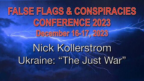 NICK KOLLERSTROM UKRAINE The Just War